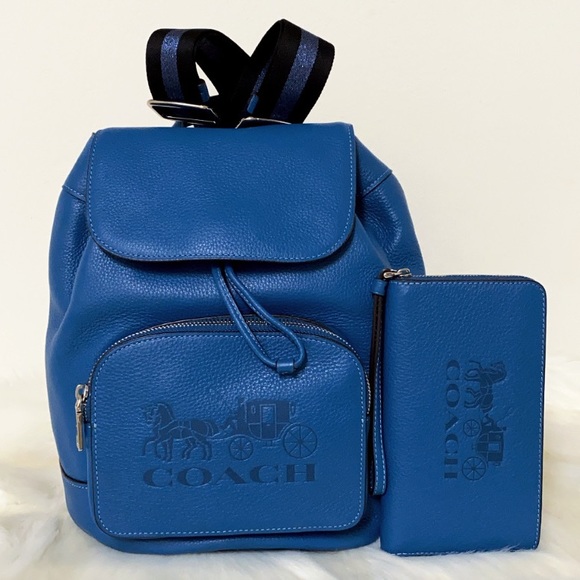 Coach Handbags - NEW💃COACH JES LARGE BACKPACK AND WALLET LEATHER
